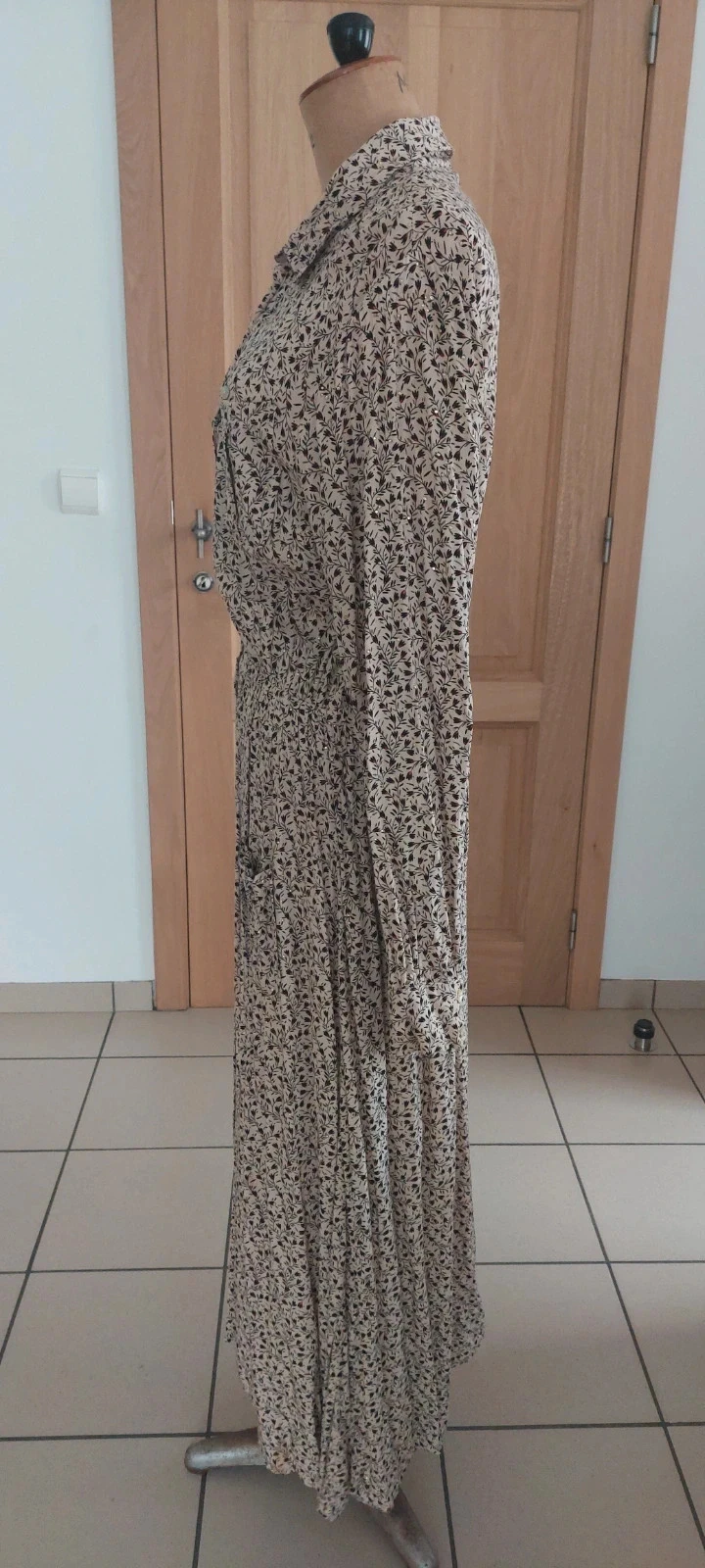 Robe longue fleurie en viscose - Inspired by Veritas - Taille XL – photo 6